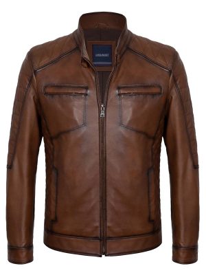 UPP352658 Leather Jacket